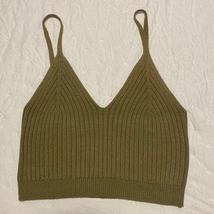 Crochet Strappy Crop Top